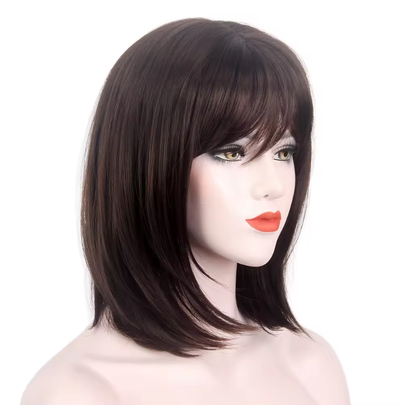 Shoulder-Length Synthetic Wig